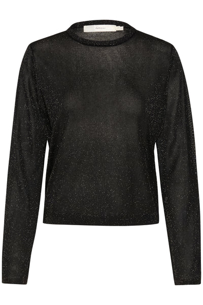 In Wear Thani Fine Knit, Black Metallic