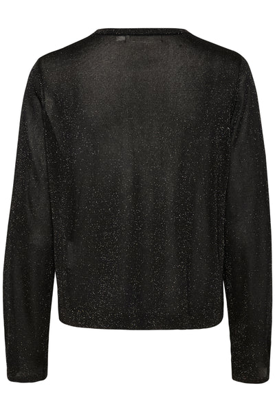 In Wear Thani Fine Knit, Black Metallic