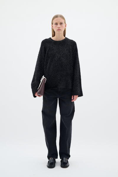 In Wear Yelena Metallic Knit, Black