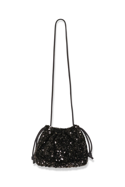 In Wear Saira Sequin Bag, Black