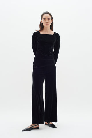 In Wear Jaqueh Velvet Trouser, Black