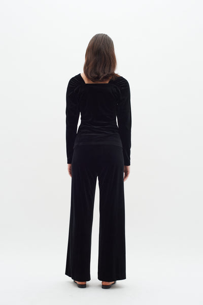 In Wear Jaqueh Velvet Trouser, Black