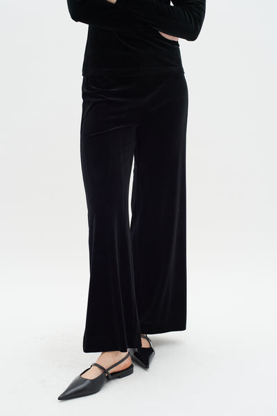 In Wear Jaqueh Velvet Trouser, Black