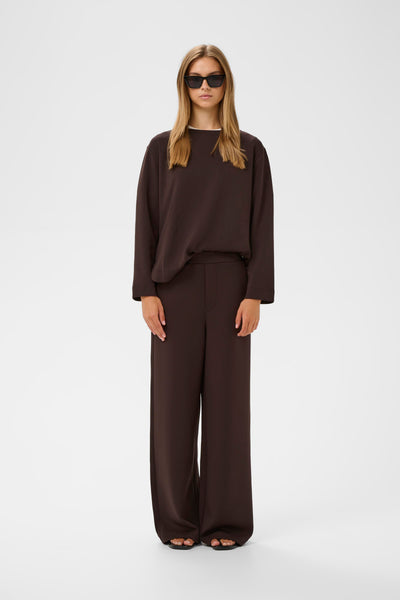 In Wear Gincette Pants, Chocolate Brown