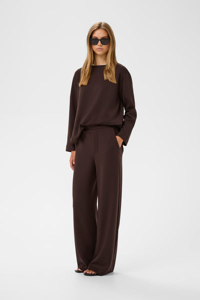 In Wear Gincette Pants, Chocolate Brown