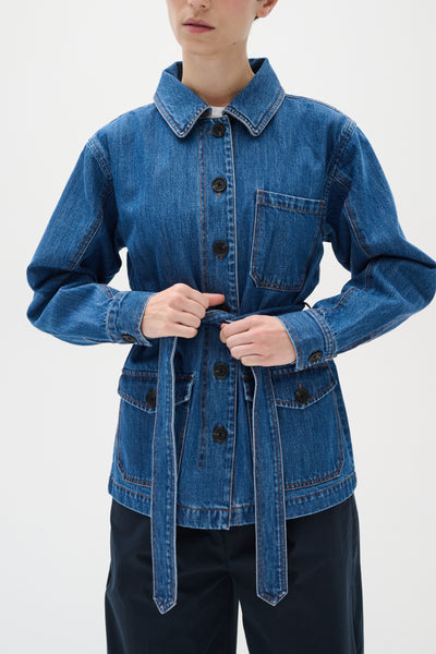 In Wear Morrigan Jacket, Blue Denim