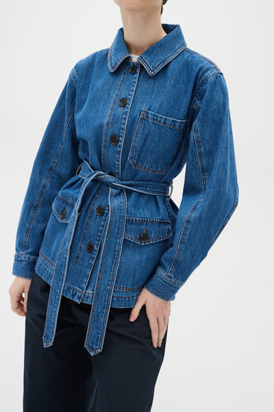 In Wear Morrigan Jacket, Blue Denim