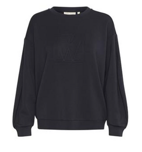 In Wear Laicent Vincent Mono Sweatshirt, Marine Blue