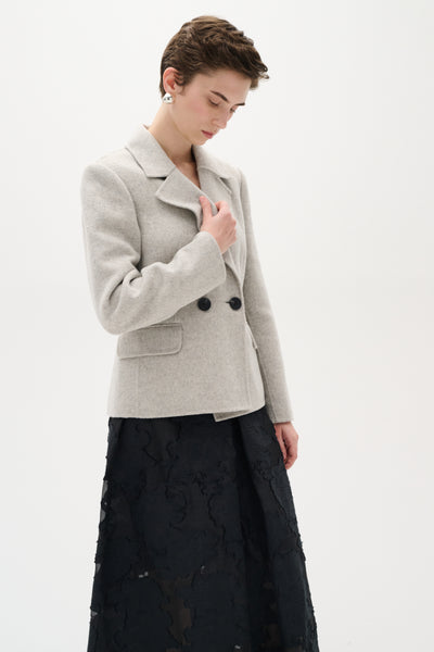 In Wear Ulani Short Blazer, New Light Grey