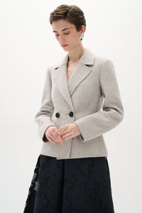 In Wear Ulani Short Blazer, New Light Grey