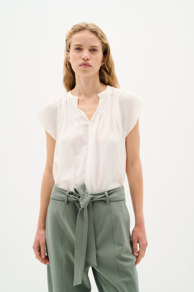 In Wear Cidenza Blouse, Whisper White