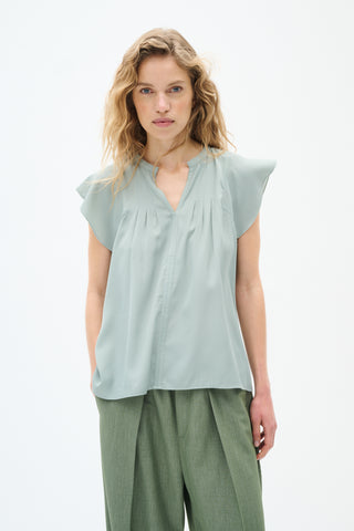 In Wear Cidenza Blouse, Desert Green