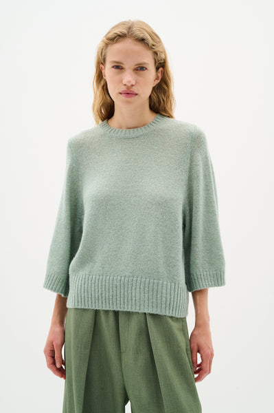 In Wear Wakana Knitwear, Desert Green - Hand Knit