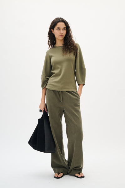 In Wear Pari Vincent Top, Dusty Olive