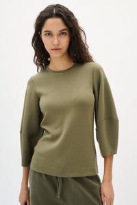 In Wear Pari Vincent Top, Dusty Olive
