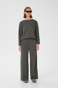 In Wear Gincette Pants,  Dark Grey Melange