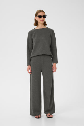 In Wear Gincette Pants,  Dark Grey Melange