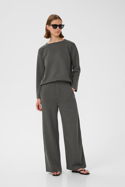 In Wear Gincette Pants,  Dark Grey Melange