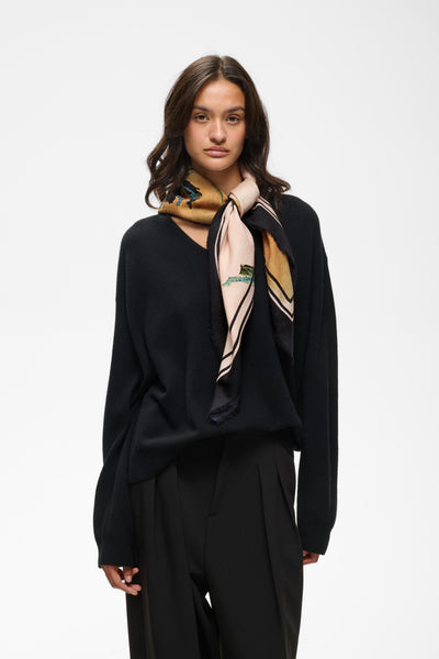 In Wear Ami Wool Scarf, Multicolour