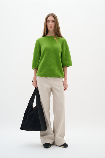 In Wear GaroI Monika Oversize Knit T-shirt, Kelp Forest
