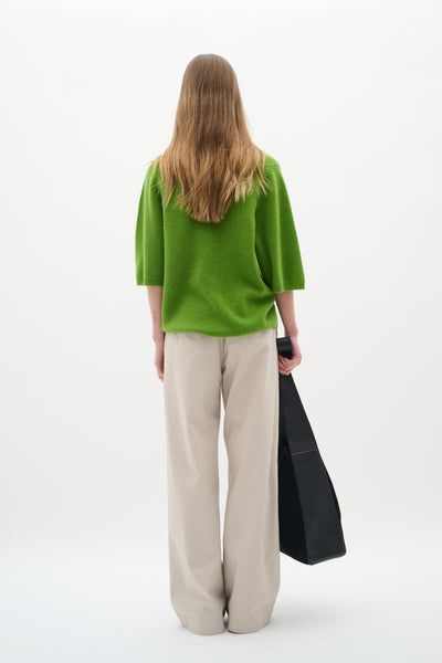 In Wear GaroI Monika Oversize Knit T-shirt, Kelp Forest