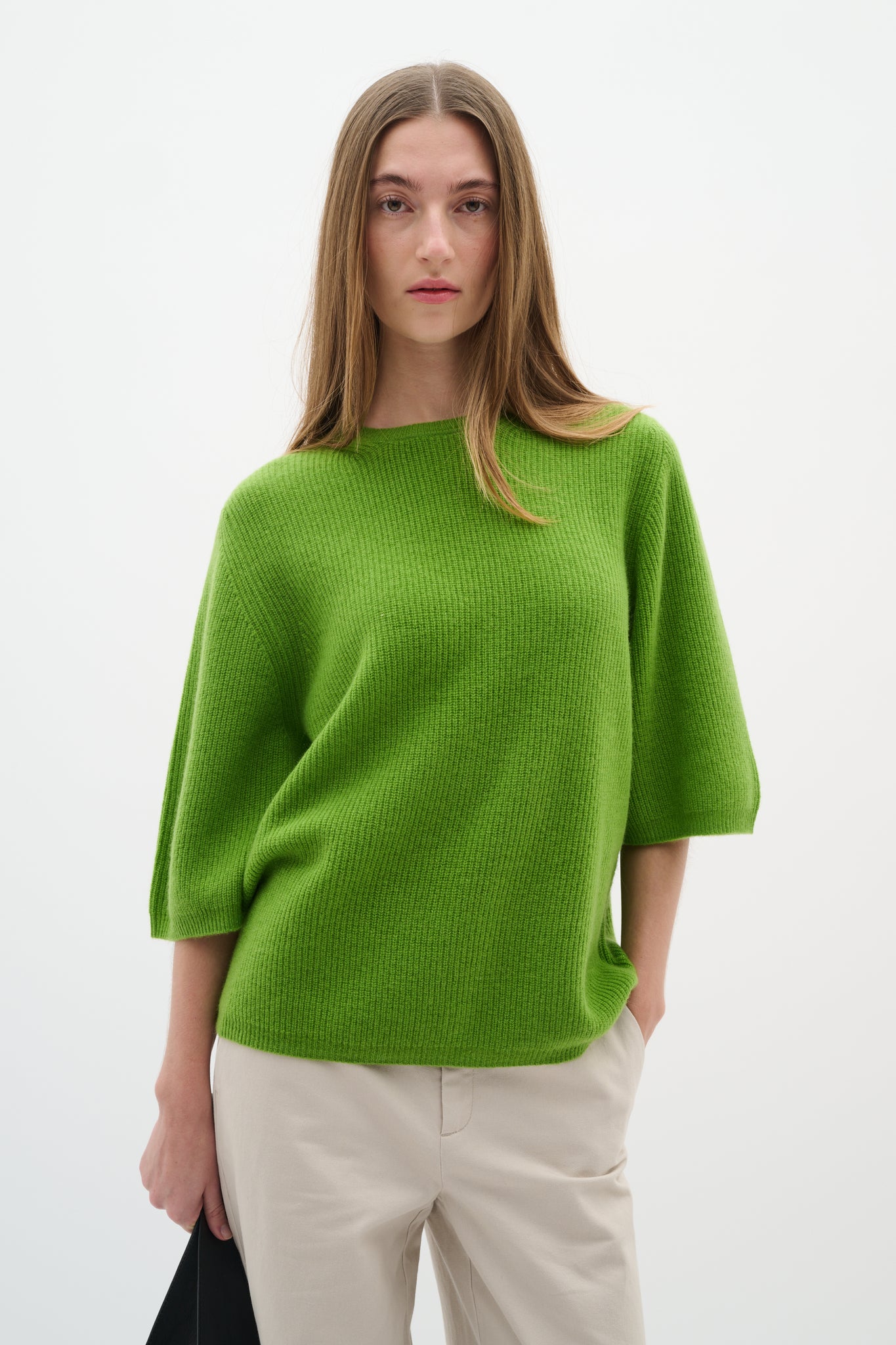 In Wear GaroI Monika Oversize Knit T-shirt, Kelp Forest