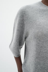 In Wear GaroI Monika Oversize Knit T-shirt, Granite Melange