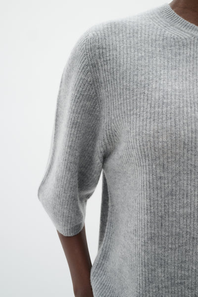 In Wear GaroI Monika Oversize Knit T-shirt, Granite Melange