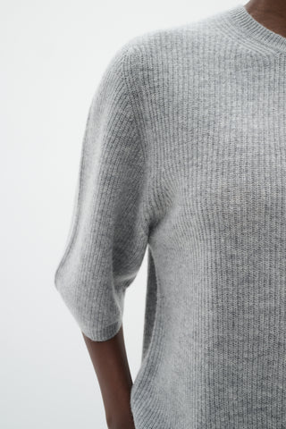 In Wear GaroI Monika Oversize Knit T-shirt, Granite Melange