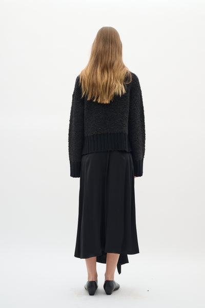 In Wear Guo High Neck Pullover, Black