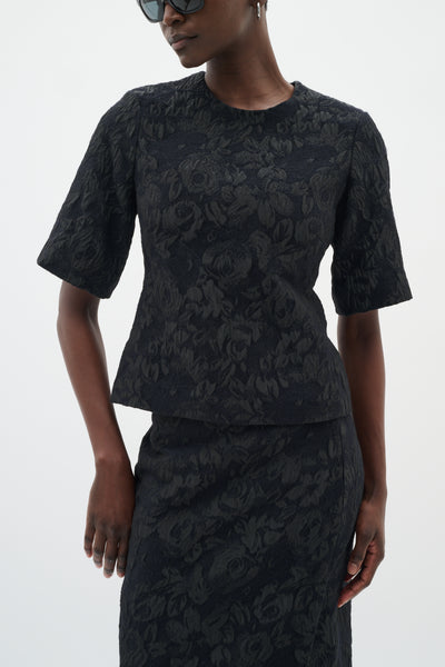 In Wear Brii Top, Black