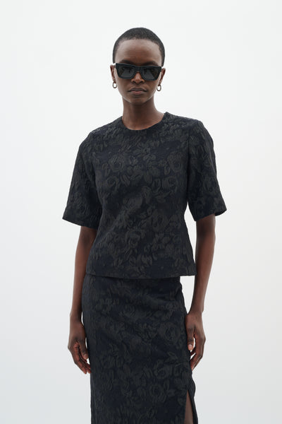 In Wear Brii Top, Black