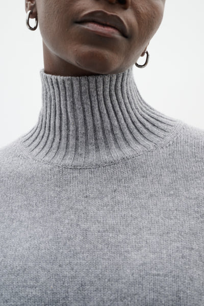 In Wear Geal Kaxy HIgh-neck Pullover, Granite Melange