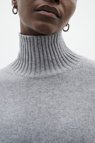 In Wear Geal Kaxy HIgh-neck Pullover, Granite Melange
