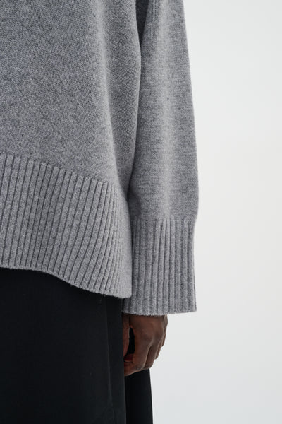 In Wear Geal Kaxy HIgh-neck Pullover, Granite Melange