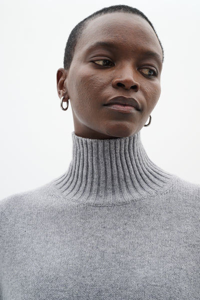 In Wear Geal Kaxy HIgh-neck Pullover, Granite Melange