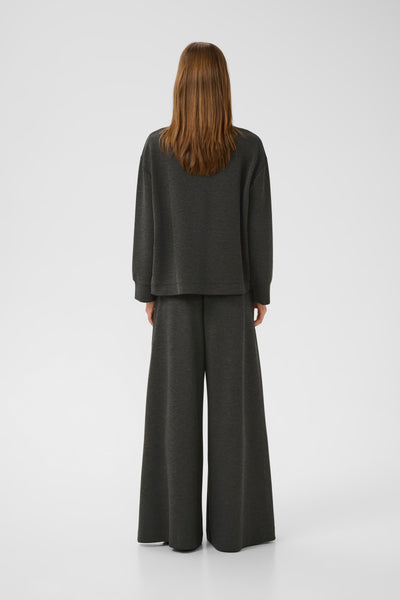 In Wear Gida Melange Vincent Sweatshirt, Dark Grey Melange