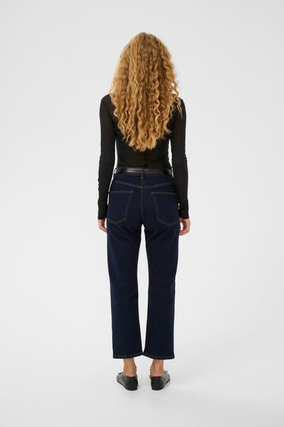 In Wear Tyler Rollneck Top, Black