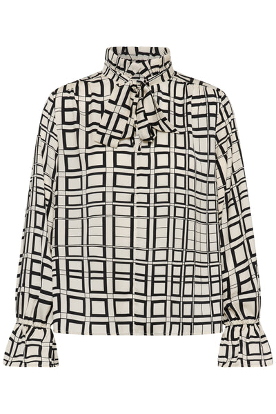 In Wear Gracie Blouse, Squared Tile