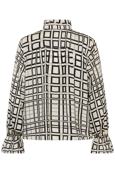 In Wear Gracie Blouse, Squared Tile