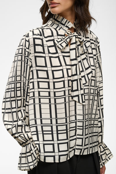 In Wear Gracie Blouse, Squared Tile