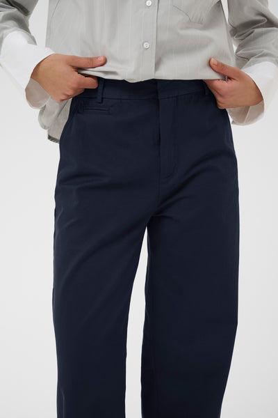 In Wear Diaz Trousers, Midnight Magic - Flax In Bloom
