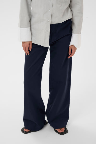 In Wear Diaz Trousers, Midnight Magic - Flax In Bloom