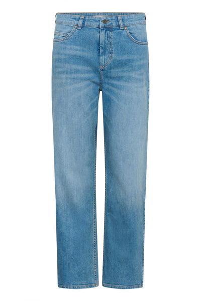 In Wear Darlina Jeans, Light Washed Denim - Flax In Bloom