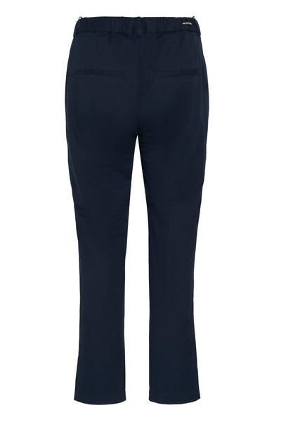 In Wear Diaz Nolona Trousers, Dark Navy - Flax In Bloom