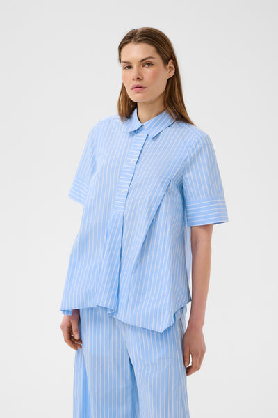 In Wear Rael Lynn Shirt, Blue Stripe