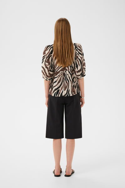 In Wear Rosalie Top, Haze Zebra