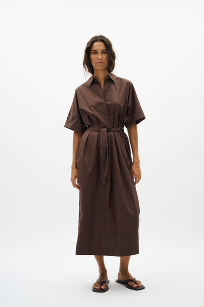 In Wear Ellin Dress, Coffee Bean