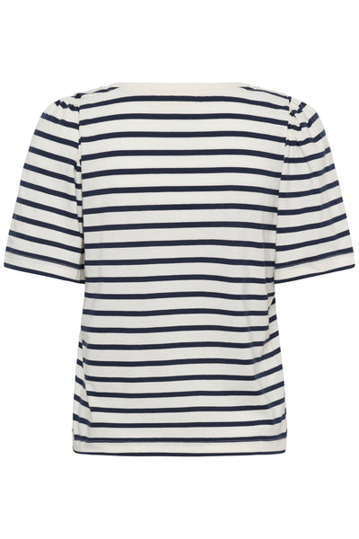 In Wear Pfia T-Shirt, Maritime Slim Navy Stripe