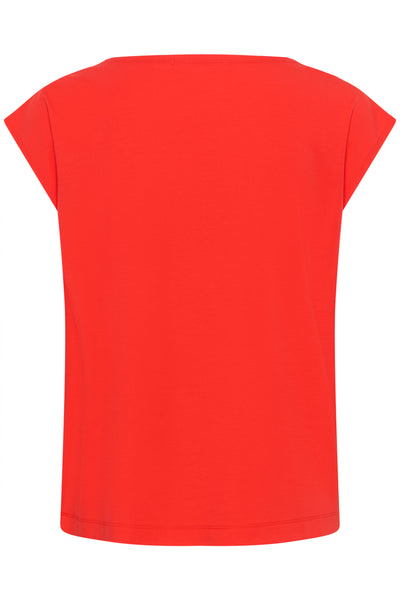 In Wear Pennie Top, Poppy Red